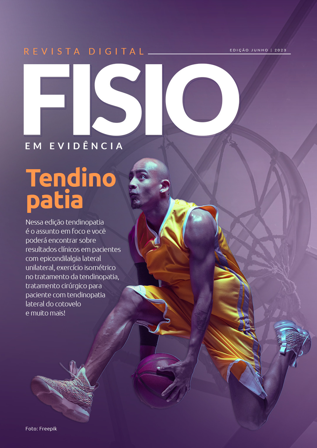 Capa da edição 8 da Revista Fisio em Evidência