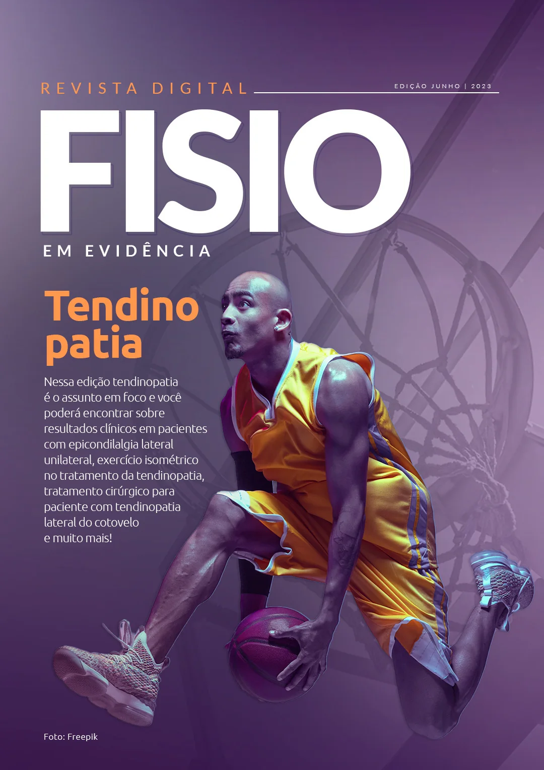 Capa da edição 8 da Revista Fisio em Evidência