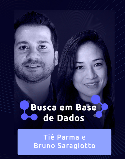 Tiê Parma e Bruno Saragiotto