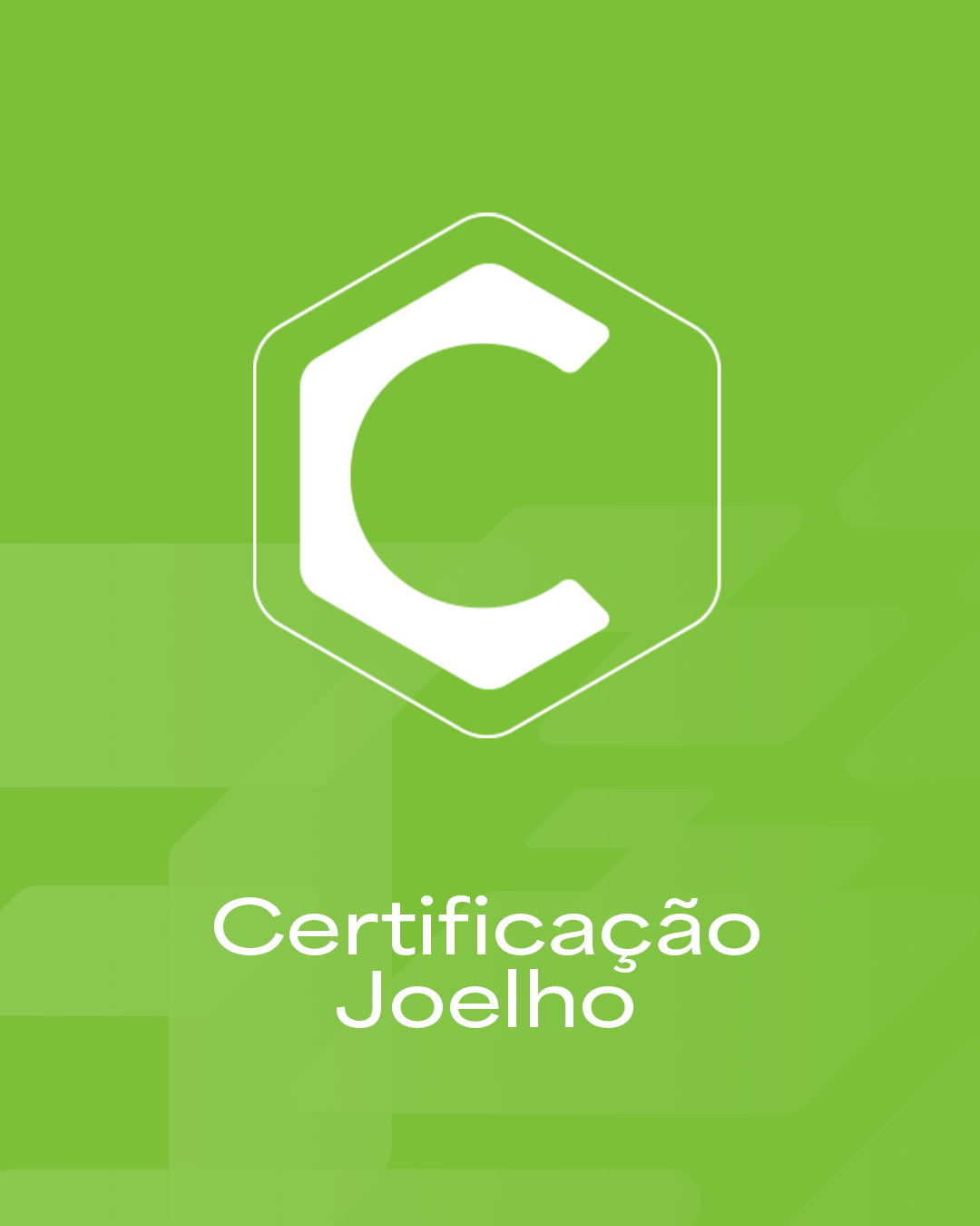 Certificação em Joelho