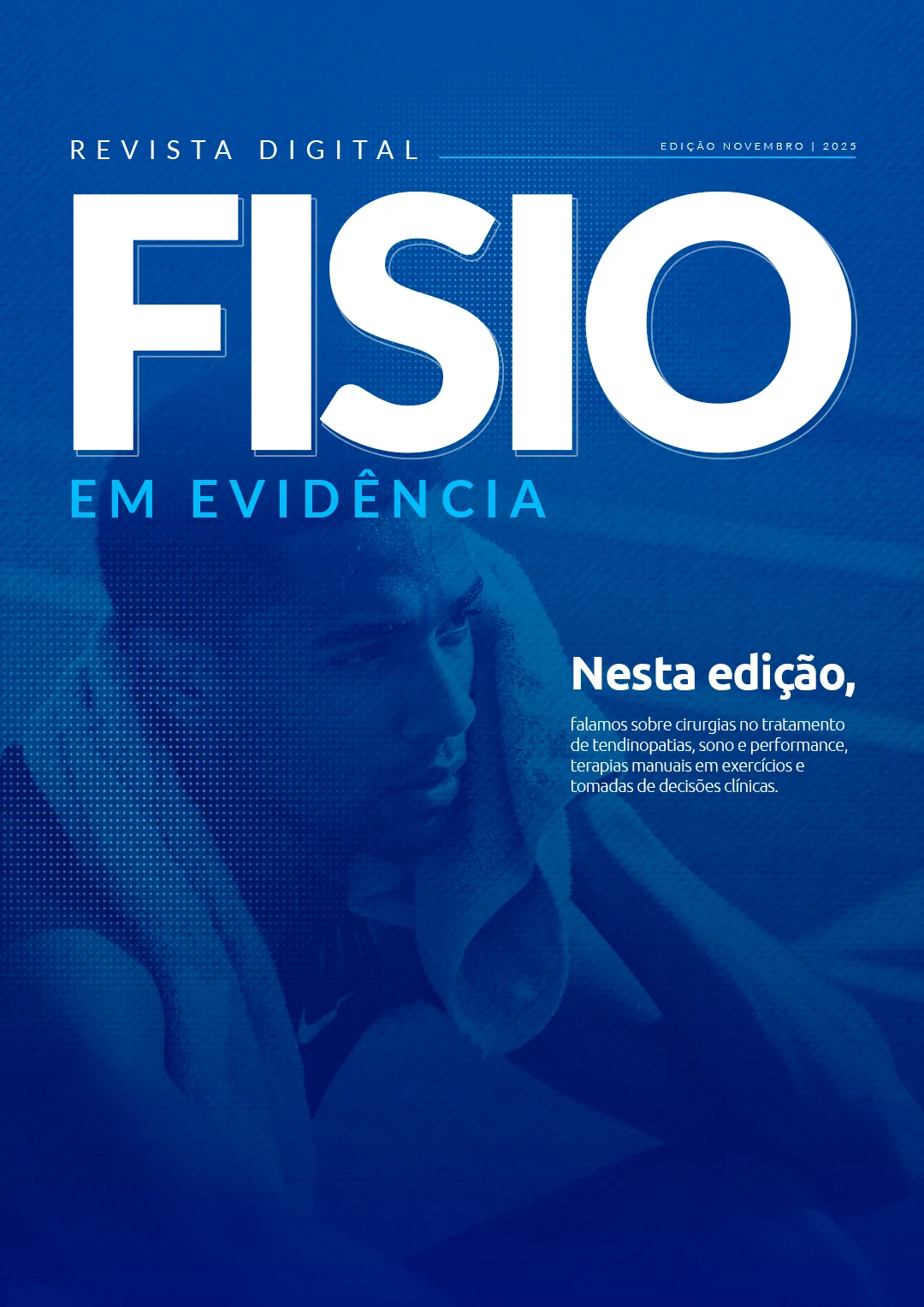 Capa da edição 1 da Revista Fisio em Evidência