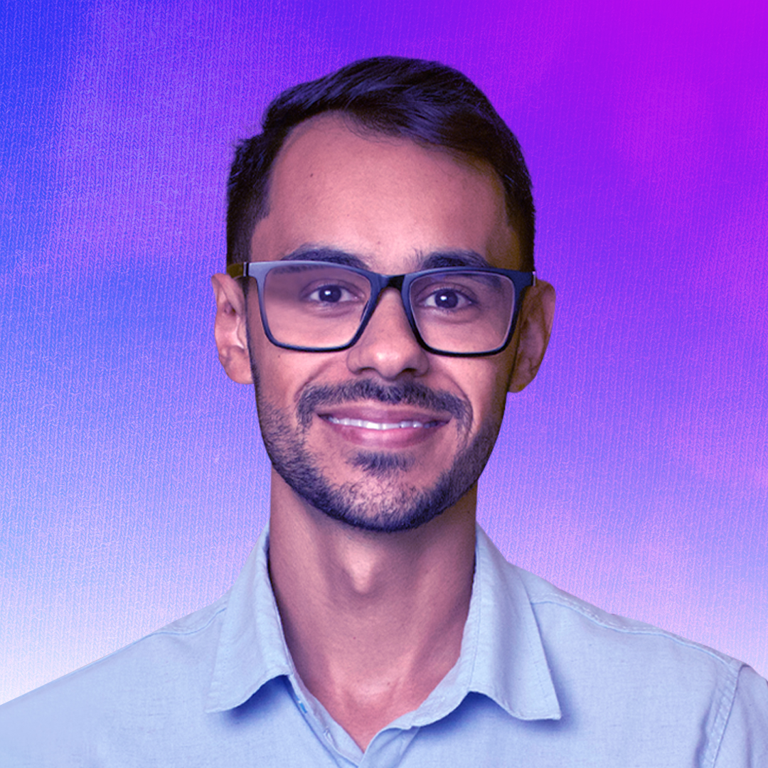Foto do professor Guilherme Paiva