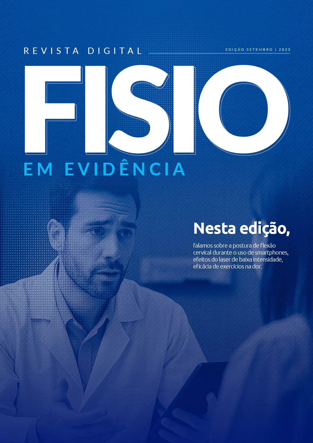 Capa da edição 4 da Revista Fisio em Evidência