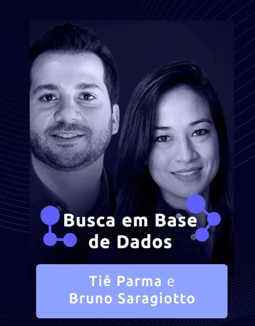 Tiê Parma e Bruno Saragiotto