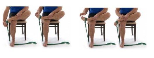 Figura 20: Fortalecimento excêntrico do músculo tibial posterior. Fonte: Imagem da internet.